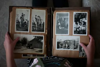 Photos anciennes en noir et blanc